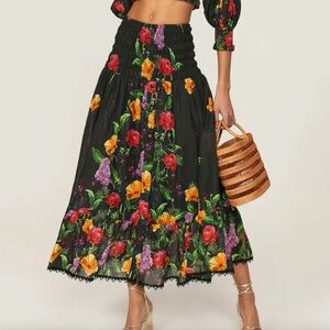 Charo Ruiz Ibiza smocked skirt